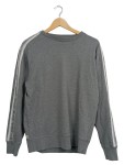 Vorschaubild 1 von Herren Sweatshirt Gr. 46/S Grau Meliert mit Schriftzug