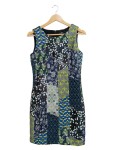 Vorschaubild 1 von Damen Kleid 38 M Patchwork Mehrfarbig Grafisch