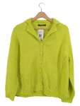 Vorschaubild 1 von Strickjacke Damen Gr. 46 Grün Casual Langarm