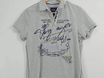 Vorschaubild 3 von Damen Poloshirt Gr. 38/M Grau Casual Sportlich Maritim