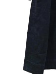 Vorschaubild 4 von Blusenkleid Damen Schwarz Gr. 38 Baumwolle Uni Casual Freizeit Knopf