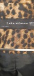 Vorschaubild 4 von Damen Übergangsmantel 38/M Braun Leo-Look Animal-Print Doppelreiher