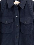 Vorschaubild 2 von :C Damen Hemdjacke Shacket Gr. M Dunkelblau Wolle Casual