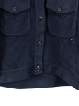 Vorschaubild 3 von :C Damen Hemdjacke Shacket Gr. M Dunkelblau Wolle Casual