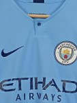 Vorschaubild 3 von Manchester City Fußball Trikot Herren S Blau Etihad Airways