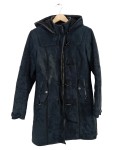 Vorschaubild 1 von Damen Winterjacke Mantel Casual Schwarz Gr. 38/M mit Kapuze