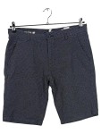 Vorschaubild 1 von Herren Shorts Bermuda Chino Kurze Hose Gr. M Blau Geometrisch Casual