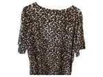Vorschaubild 2 von T-Shirt Damen Gr. 52/6XL Mehrfarbig Tierdruck Animal-Print Halbarm