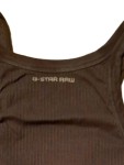 Vorschaubild 4 von Damen Tanktop Basic Schwarz Einheitsgröße Rippstrick