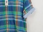 Vorschaubild 3 von Herren Freizeithemd kariert Kurzarm Größe 42/XL Baumwolle