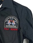Vorschaubild 3 von Freizeithemd Herren Schwarz Gr. 46/S Uni Casual Langarm Stickerei