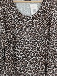 Vorschaubild 3 von T-Shirt Damen Gr. 52/6XL Mehrfarbig Tierdruck Animal-Print Halbarm