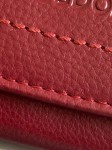 Vorschaubild 4 von Damen Geldbörse Elegant Rot Leder Portemonnaie