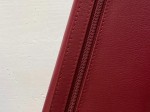 Vorschaubild 5 von Damen Geldbörse Elegant Rot Leder Portemonnaie