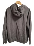 Vorschaubild 5 von Kapuzenpullover Herren Gr. 52/L Grau Baumwolle Meliert Sportlich Langarm