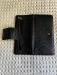 Vorschaubild 3 von Damen Geldbörse Schwarz Leder Portemonnaie Modern