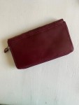Vorschaubild 2 von Damen Geldbörse Leder Bordeaux Rot Klassisch