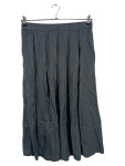 Vorschaubild 1 von Damen Faltenrock Gr. 36 S Grau Elegant Midirock Viskose