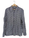 Vorschaubild 1 von Maerz Herren Freizeithemd Langarm Blau Floral Gr. 50/L Casual