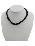 Vorschaubild 1 von Damen Halskette Schwarz Stoff Casual