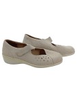 Vorschaubild 1 von Damen Ballerinas Gr. 39 Beige Komfortabel Strukturmuster Hedda