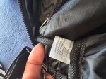 Vorschaubild 4 von Jaenig Schwarze Umhängetasche Gürteltasche mit geometrischem Gurt Crossbody Bag