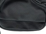 Vorschaubild 3 von Jaenig Schwarze Umhängetasche Gürteltasche mit geometrischem Gurt Crossbody Bag