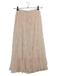 Vorschaubild 1 von Damen Maxirock Tüll Gr. 36 Beige Festlich Elegant