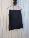 Vorschaubild 2 von Damen A-Linienrock Gr. 36 Blau Business Schurwolle