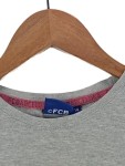 Vorschaubild 4 von T-Shirt Kinder Gr. 152 (14 Jahre) Grau Wappen Fan Shirt Fußball