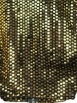 Vorschaubild 3 von Damen Abendkleid Pailletten Gold Gr. 40/L Glamourös Party
