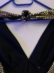 Vorschaubild 6 von Damen Abendkleid Pailletten Gold Gr. 40/L Glamourös Party