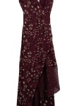 Vorschaubild 3 von Damen Abendkleid Wickelkleid Rot Sterne One Size Elegant