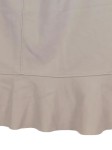 Vorschaubild 3 von Damen A-Linienrock Gr. 38 Beige Wolle Kaschmir Feminin
