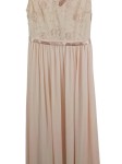 Vorschaubild 3 von Festliches Kleid Damen Rosa Gr. 38/M Polyester Polyamid Florales Muster