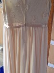 Vorschaubild 4 von Festliches Kleid Damen Rosa Gr. 38/M Polyester Polyamid Florales Muster