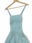 Vorschaubild 2 von Abendkleid Ballkleid Damen Gr. 34/XS Elegant Blau Pailletten