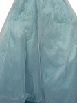 Vorschaubild 3 von Abendkleid Ballkleid Damen Gr. 34/XS Elegant Blau Pailletten