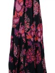 Vorschaubild 4 von Pepe Jeans Damen Maxikleid Paisley Gr. 40/L Schwarz Elegant Viskose