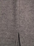 Vorschaubild 4 von Damen A-Linienrock Grau Wolle Gr. 42;XL