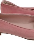 Vorschaubild 2 von Ballerinas Damen Gr. 36 Pink Wildleder Slip-On Feminin Alltag Uni