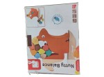 Vorschaubild 1 von Nutty Balance Holzbausteine Stapelspiel Kinder Mehrfarbig ab 24 Monate