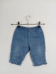 Vorschaubild 2 von Mädchen Jeans Shorts Kinder Gr. 6-9 Monate Blau Casual Rüschen