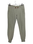 Vorschaubild 1 von Jogginghose Herren Grau Gr. 52/L Baumwolle Meliert 42 cm Casual 77 cm