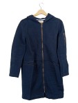 Vorschaubild 1 von Damen Sweatjacke Blau Gr. 36/S Kapuze Reißverschluss