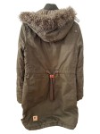 Vorschaubild 2 von Damen Parka Winterjacke mit Kapuze Gr. 38 M Oliv Casual