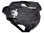 Vorschaubild 4 von Freizeithemd Herren Schwarz Gr. 46/S Uni Casual Langarm Stickerei