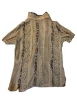 Vorschaubild 2 von Damen Freizeithemd Kurzarm Gestreift Mehrfarbig Gr. 46/3XL