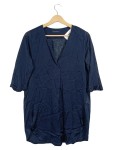 Vorschaubild 1 von Damen Bluse 3/4-Arm Viskose Blau Gr. 36/S Casual