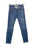 Vorschaubild 1 von Damen Slim Fit Jeans Blau W24 L29 Cut-Outs